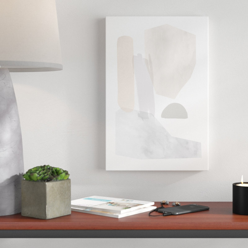 Sweet Simplicity I by Victoria Borges - Painting Print, Wrapped Canvas, 46cm H x 30cm W
