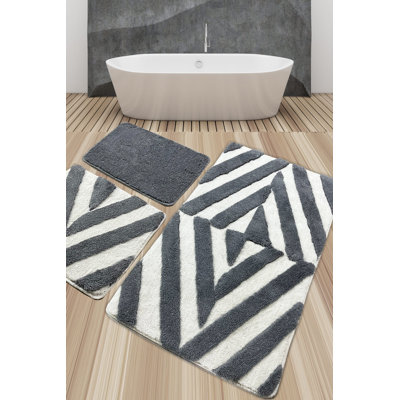 Ensemble de 3 tapis de bain Oldany