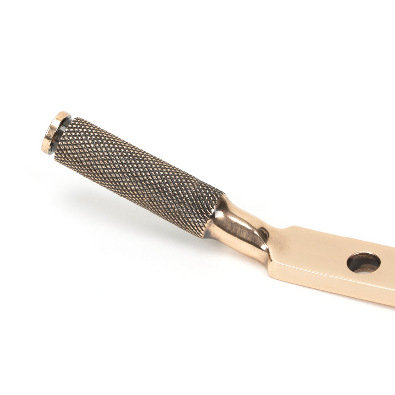 Brompton Stay Door Accessory, 1.6cm H x 33.8cm W x 4.5cm D, Polished Bronze