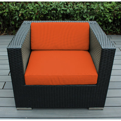 Penncross Wicker Outdoor Lounge Chair