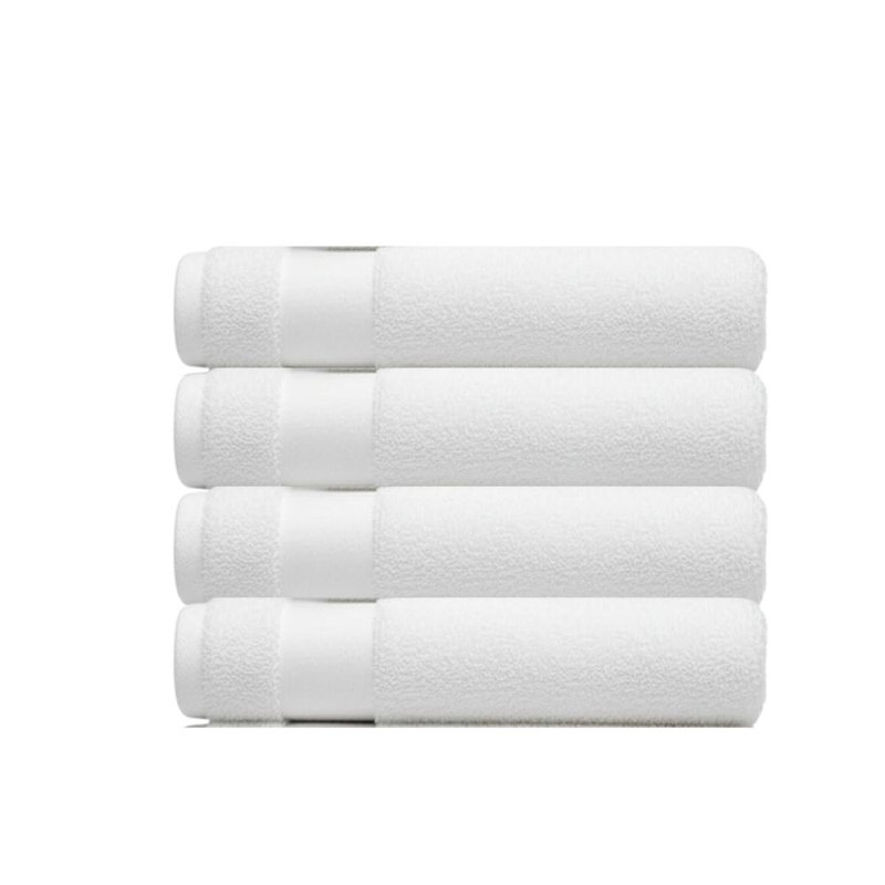  Luxury 100% Cotton Hand Towel 4 pc Set