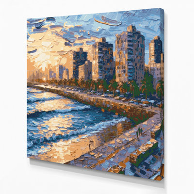 Art urbain sur toile, villes, Tel-aviv, gris
