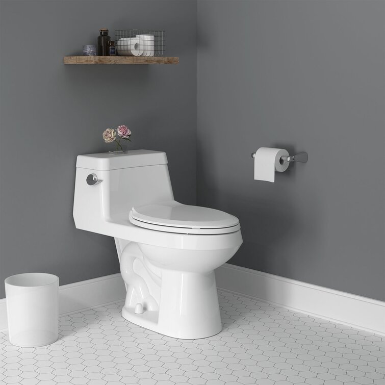 Cosvalve C1040802600 1.28 GPF (Water Efficient) Elongated One-Piece Toilet (Seat Included)
