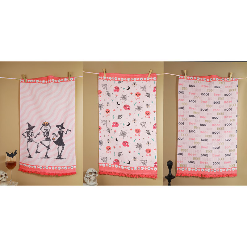The Danse Macabre Halloween Kitchen Towel Set