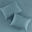 Courtepointe réversible bleu sarcelle - Microfibre, coton rembourré Wonderful House-120945424-120945427