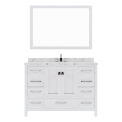 Ensemble de meuble-lavabo simple 48 po Kazanovicz