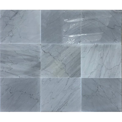 18" x 18" Marble Marble Look Wall & Floor Tile