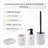 4-Piece Marble Bathroom Accessory Set-113839504