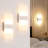 Dimmable Modern Wall Sconce with Rectangular Acrylic Lampshade, 3000K Hardwired-1675487594-1822692422