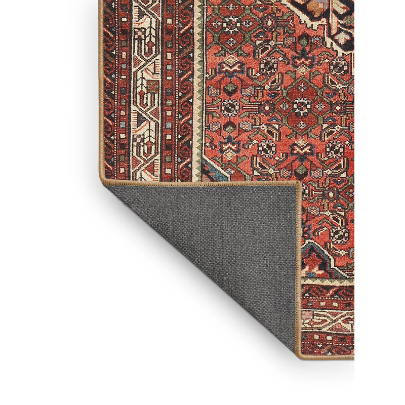 Tapis brun Southwestern, Rectangle 5 pi x 7 pi