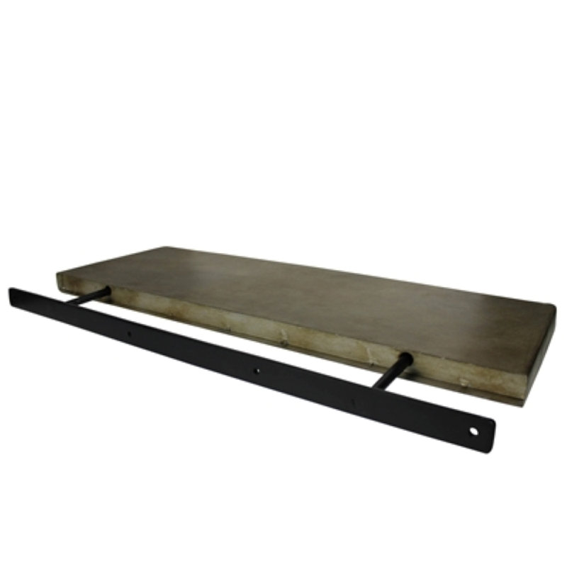 Tablette - Lrg, métal, 1" H x 23.5" L x 8" W
