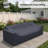 Gazel 87'' Wide Teak Patio Sofa Cover