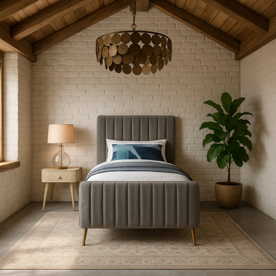 Upholstered Platform Bed
