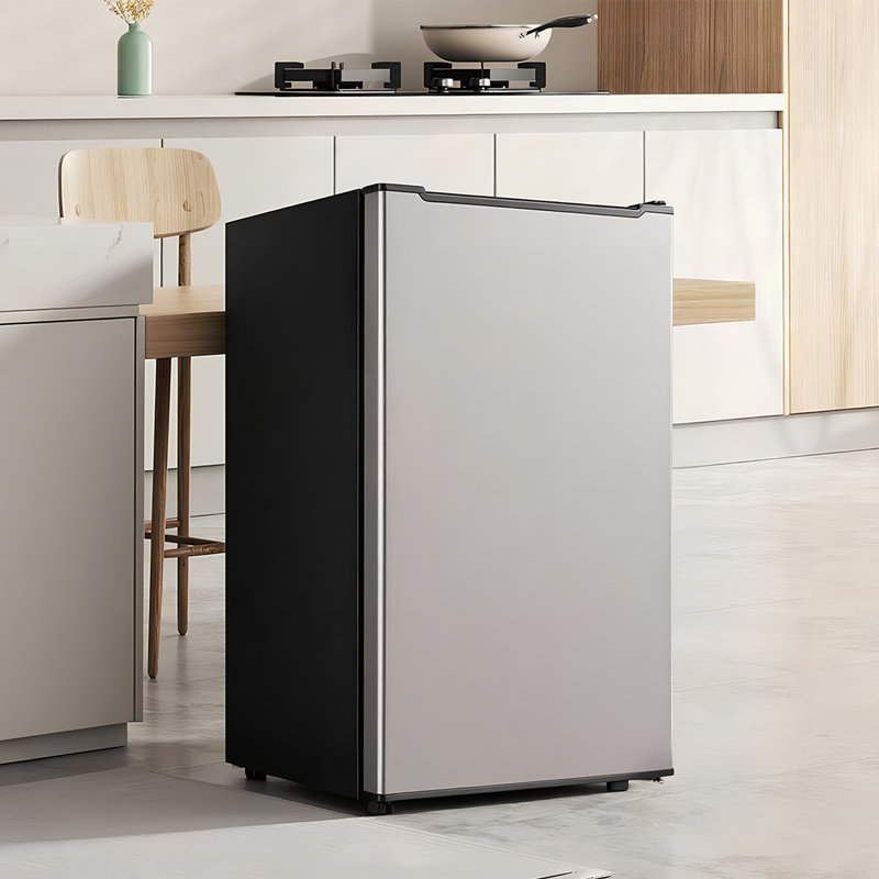 3.2 Cu.Ft Upright Freezer With Adjustable Temperature Controls(-0.4°F To 32°F), Silver