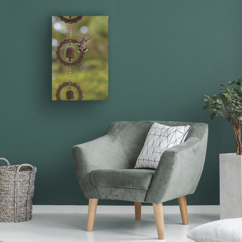 Art sur toile «Colibri», H 32 po x l 22 po