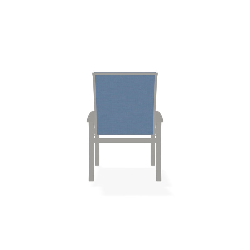 Belle Isle Outdoor Dining Chair, Sky, Snow