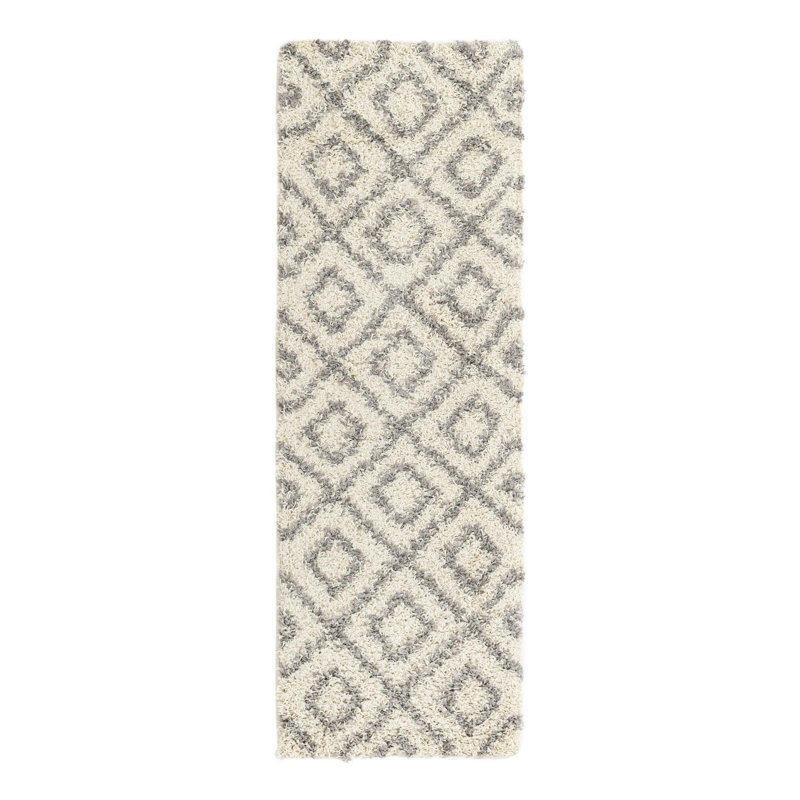 Aurin Geometric Indoor Rug, Runner 2' x 6'