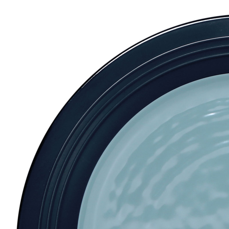 Durango Formal 11" Melamine Dinner Plate, Abyss/Lapis