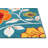 Bezno Starbright Daisy Flowers Blue Rug-31380832