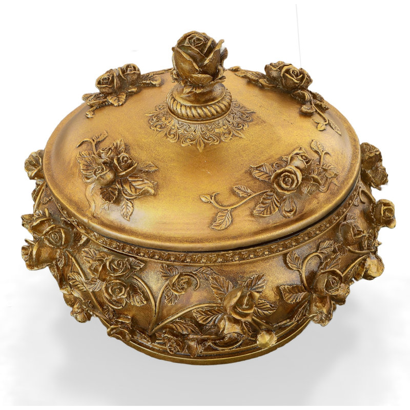 Boîte de table golden jardin