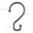 Metal Rust Resistant Shower Curtain Hook-72209536