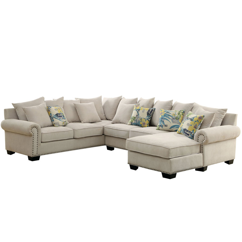 Canapé et méridienne Braidwood 125,25 po Braille