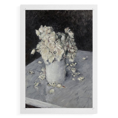 Imprimé floral rétro Lxxxv - impression sur toile seulement - non encadrée