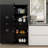 Aleg Garage Storage Cabinet With Doors And Drawer-1907442076