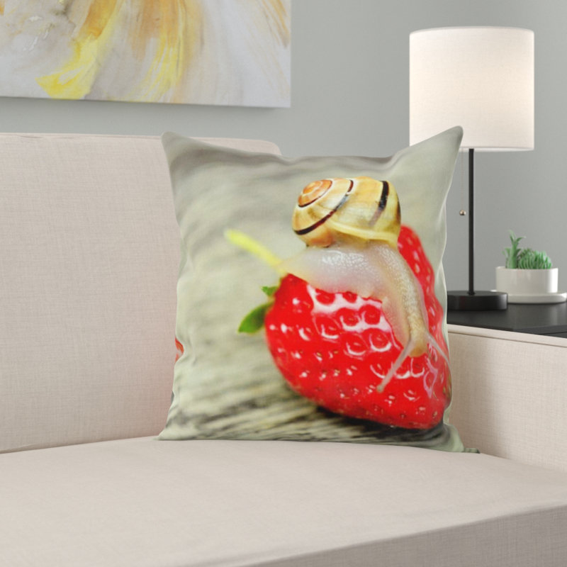 Coussin fraise