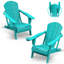 Felten Plastic Folding Adirondack Chair-1301260106