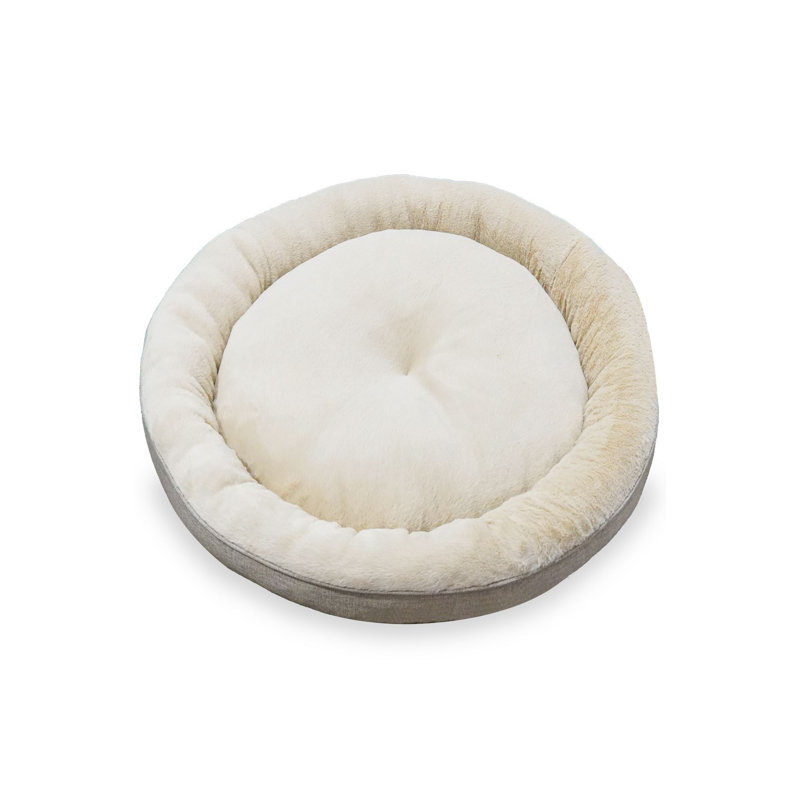 Lit pour animal de compagnie, Beige, L 33,5 po x l 25,6 po