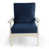 White Frame/Navy Cushion is out of stock selected