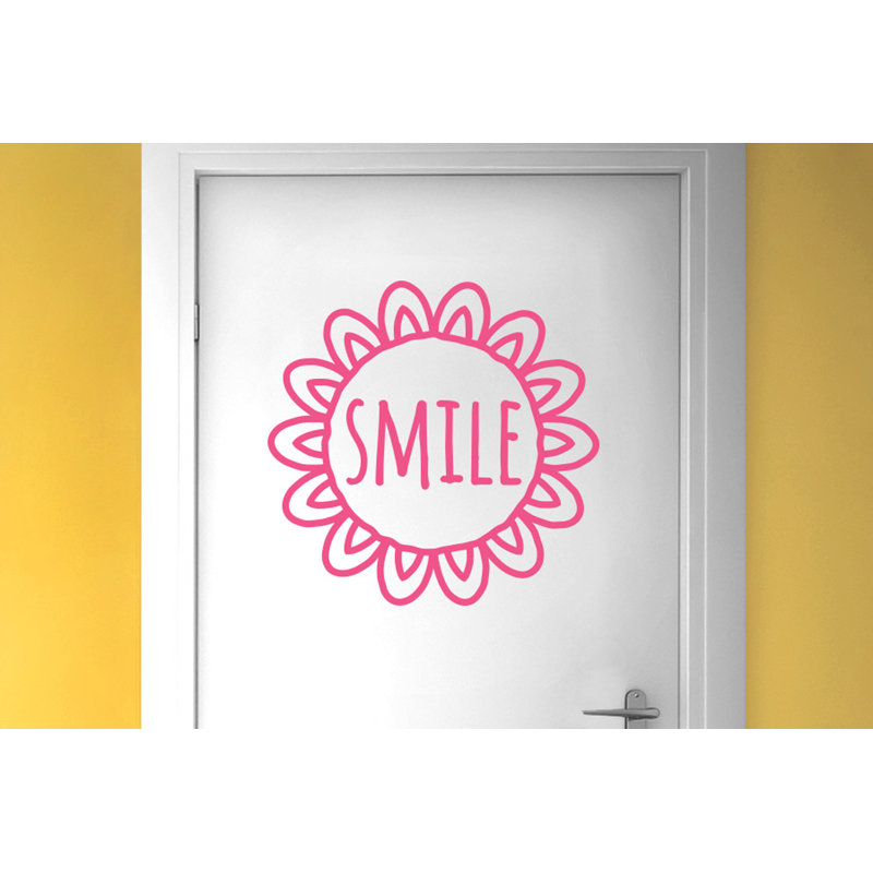 Plants & Flowers Wall Decal, Pink