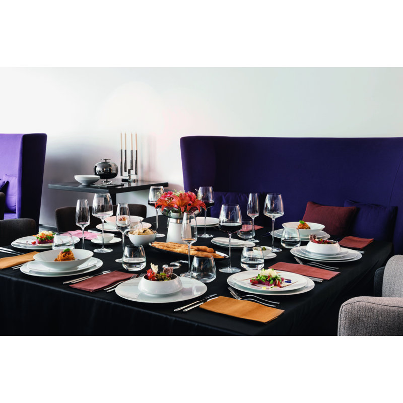 TAC Porcelain Dinner Plate, Platin