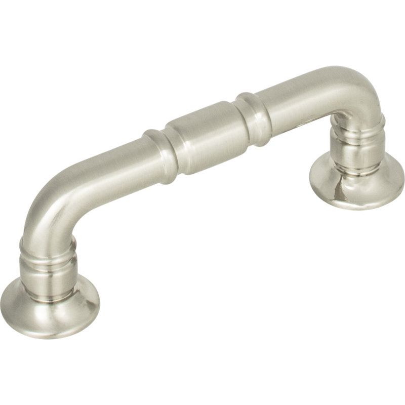 Kent Bar pull, Brushed Satin Nickel, 3" Center to Center