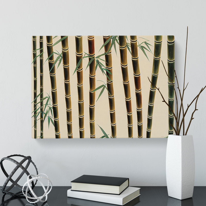 Enthralling Bamboo Forest - Wrapped Canvas, 40cm H x 60cm W x 3cm D