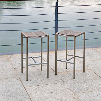 Akanke Wicker Outdoor Stool
