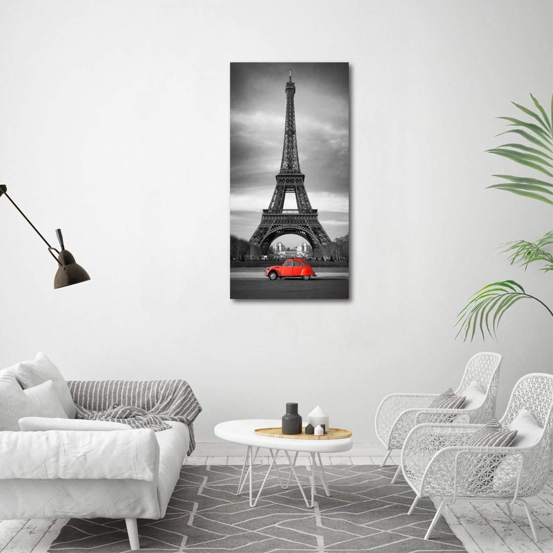 Eiffel Tower Paris - Wrapped Canvas Print