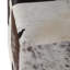 Repose-pieds de luxe avec bandes à motif patchwork - Repose-pieds repose-pieds pour la chambre à coucher, le vestibule ou les sièges supplémentaires - Pouf de décoration de maison moderne pour meubles de salon ou siège de meuble-lavabo - 18 po, noir-1490033665