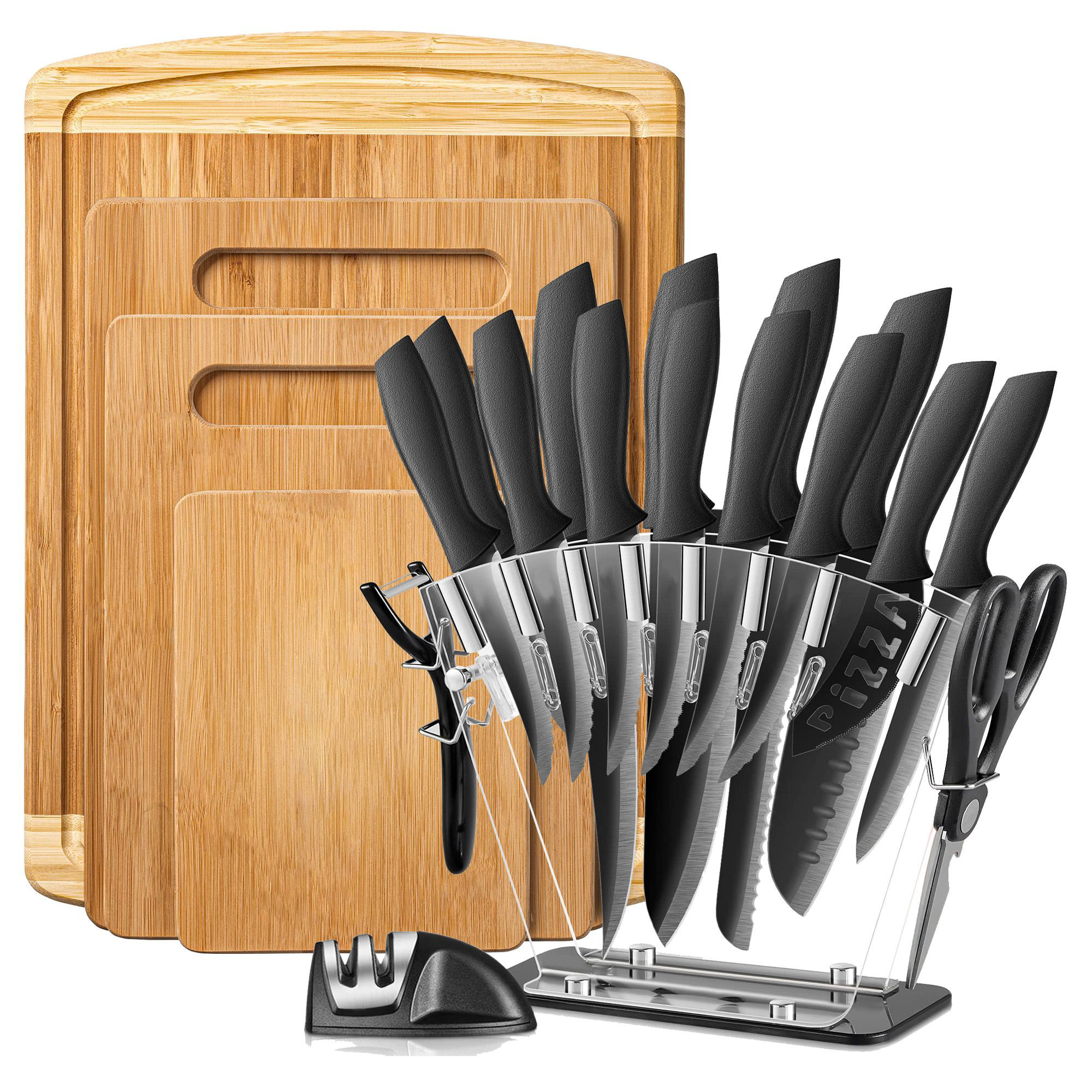 Wayfair, Rust Resistant Knife Sets, From $25 Until 11/20