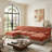 U-shaped, breathable, comfortable fringe-trimmed sofa-128969670-128969669