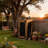 Outdoor Storage Cabinet with Waterproof Roof & Adjustable Shelf-119462612