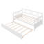 Daybed Wood Bed With Twin Size Trundle-935233144-935233151