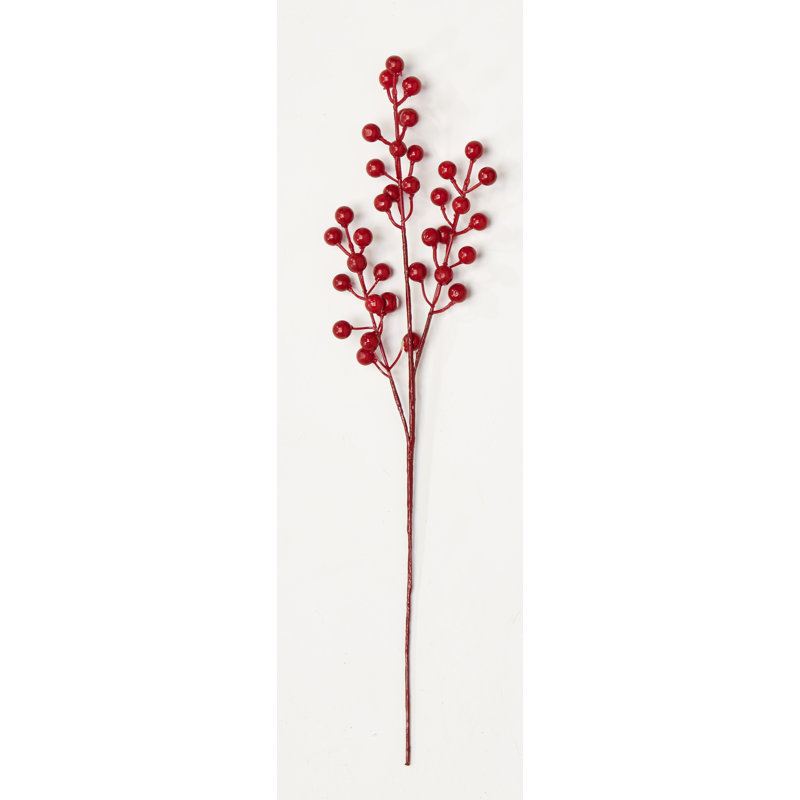 17" Artificial Berry Holiday Spray