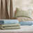 3 Piece Cotton Quilt Set Sage-130473641