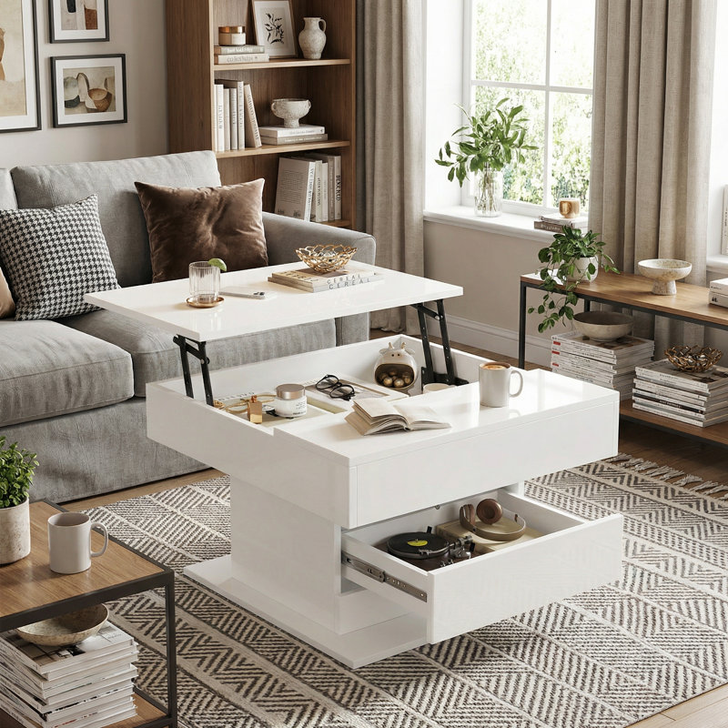 Lift Top Coffee Table with Storage