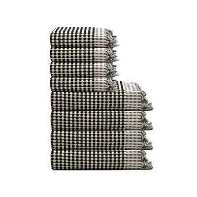 Dots Turkish Cotton Terry Towel Bundle