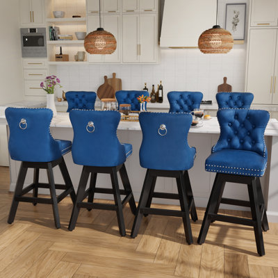 Ensemble de 8 tabourets de bar Modern
