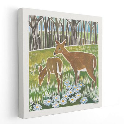 Wild Woodland IV - reproduction d'art sur toile
