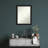 Jimmison Solid Wood Rectangle Wall Mirror